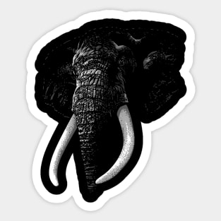 Elegant Elephant Sticker